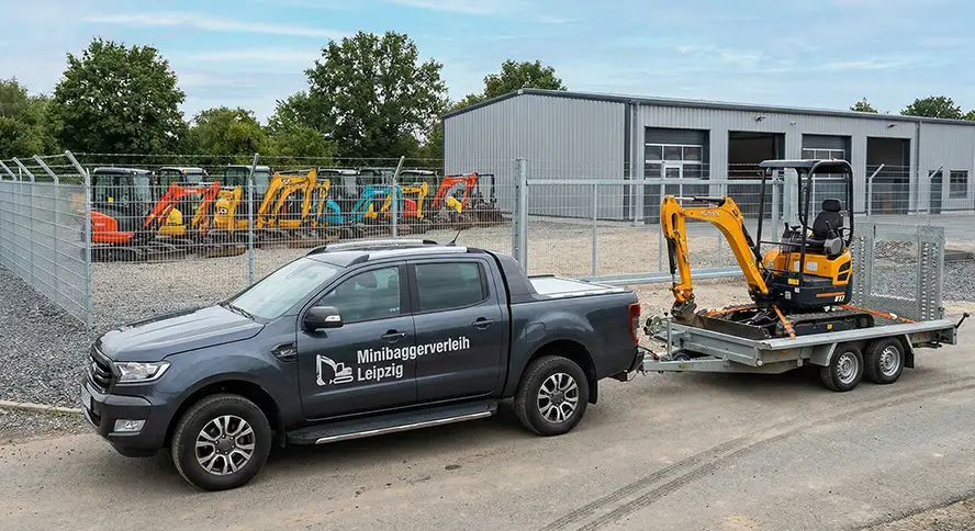 Das Unternehmen von Minibaggerverleih Leipzig